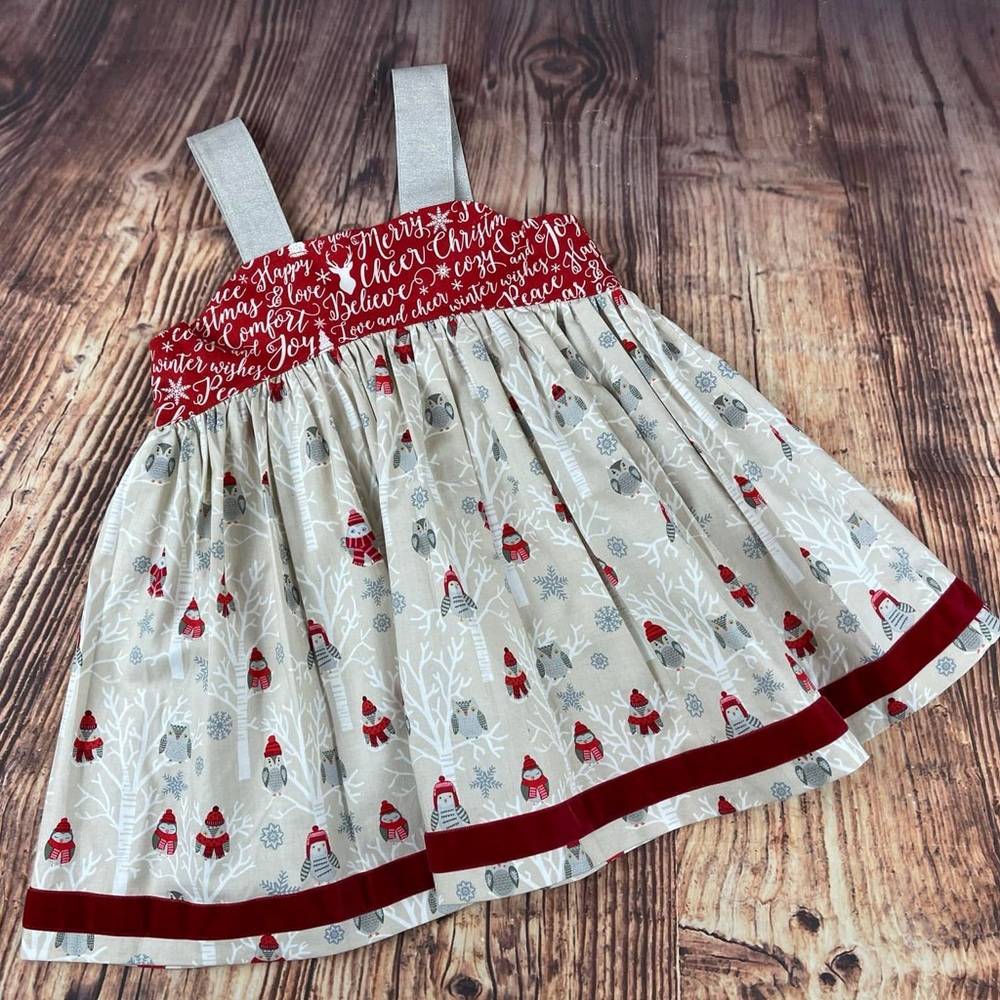 J. Marie Designs Custom Penguin Christmas Lulu Top